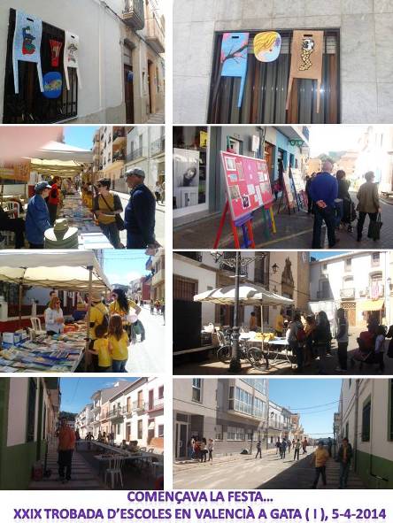 ESTEM DE TROBADA ( I ): Matí assolejat amb exposicions, llibres, actuacions,