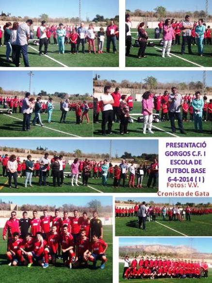 HUI S'HA FET LA PRESENTACIÓ DEL GORGOS C.F. I L'ESCOLA BASE DEL FUTBOL GATER ( I )