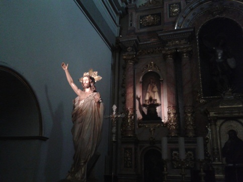 IMATGES CURIOSES: el silenci del Resucitat (església de Gata)