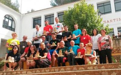 LA FOTO OFICIAL DELS MILLORS EN CATEGORIES: IX MARATÓ PER MUNTANYA DE GATA