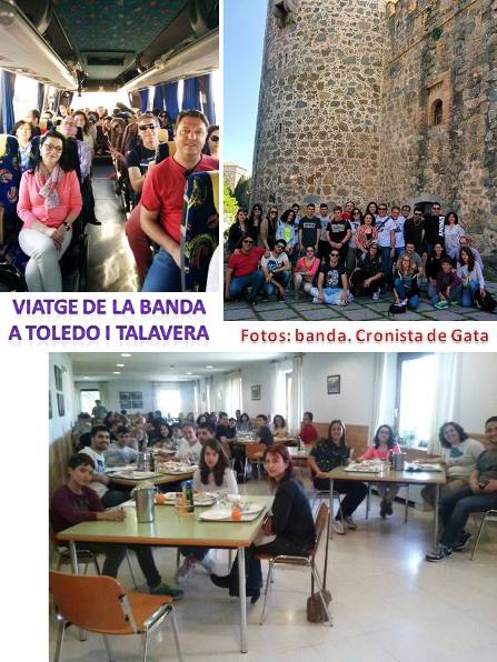 LA BANDA DE GATA VIATJA A TOLEDO I ACTUARÀ A TALAVERA