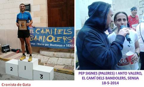 GATERS AL CAMÍ DELS BANDOLERS DE SENIJA (II CURSA I MARXA DE MUNTANYA)