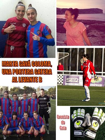 MARTA GAYÁ COLOMA, SEGURETAT A LA PORTERIA DEL LLEVANT FEMENÍ B
