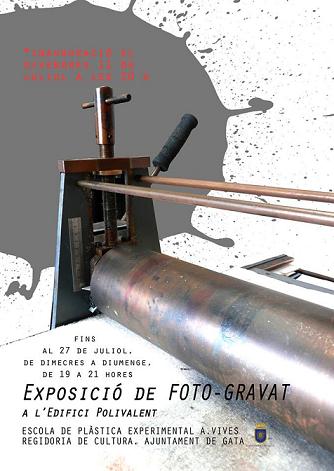 EXPOSICIO DE FOTO-GRAVAT, DE L'11 AL 27 DE JULIOL