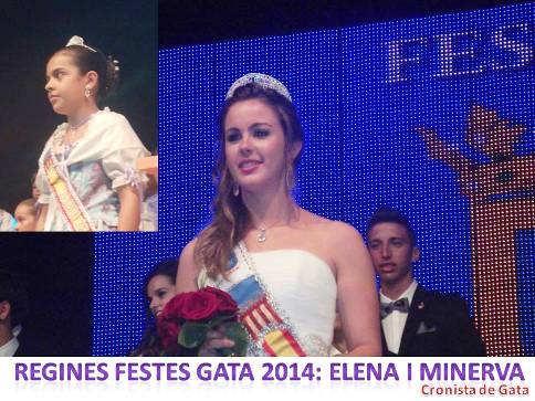 ANIT, FESTIVAL 2014. ELECCIÓ DE LES REGINES ELENA I MINERVA; espectacle de Feeling