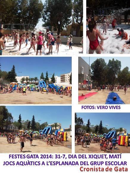 MATINAL DE DIVERSIÓ I AIGUA, PER ALS XIQUETS DE GATA