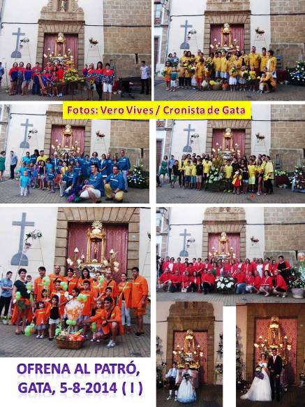 AHIR VESPRADA, OFRENA AL SANTÍSSIM CRIST: famílies, penyes, quadrilles, quintades, festers,( I )