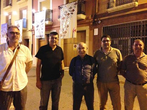 EL SÍNDIC A LES CORTS VALENCIANES DE COMPROMÍS, ENRIC MORERA, VISITA ART AL VENT XI
