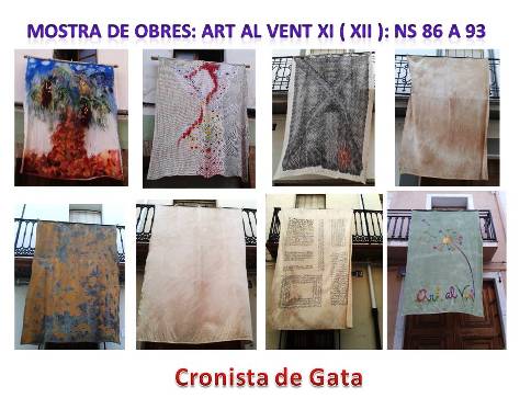 TOTES LES OBRES DE ART AL VENT XI 2014, GATA ( XII ): de la 86 a la 93