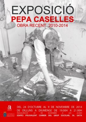 L'ARTISTA LOCAL PEPA CASELLES EXPOSA LA SEUA OBRA MÉS RECENT