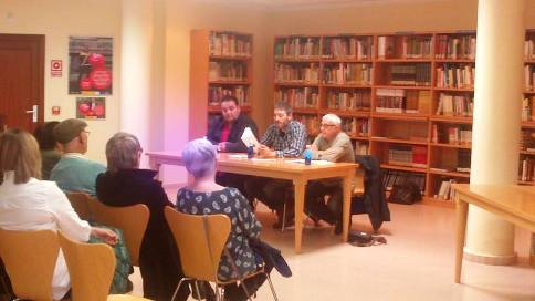 PRESENTACIÓ DELS DOS LLIBRES DE IVAN BRULL SOLER A LA BIBLIOTECA