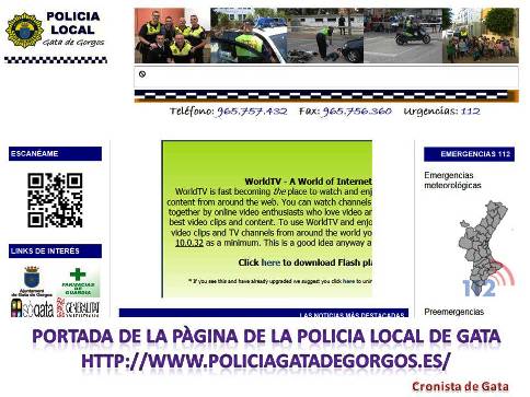 LA POLICIA LOCAL PRESENTARÀ UNA PONÈNCIA A XÀBIA (sobre l'ús de les xarxes socials)