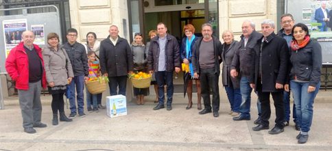 L'ALCALDESSA I REGIDORS DE GATA VISITEN EL POBLE FRANCÉS DE L'AGERMANAMENT, SAINT ANDRÉE DE SANGONIS