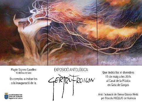 GATA: DIVENDRES 15, INAUGURACIÓ DE L'EXPOSICIÓ D'OBRES DE GERTRU FROILÁN