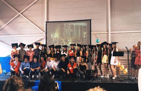 GRADUACIÓ DELS ALUMNES DE 2N DE BATXILLERAT DE L'INSTITUT DE GATA