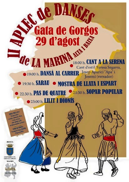 L'ÚLTIM DISSABTE D'AGOST, II APLEC DE DANSES A GATA