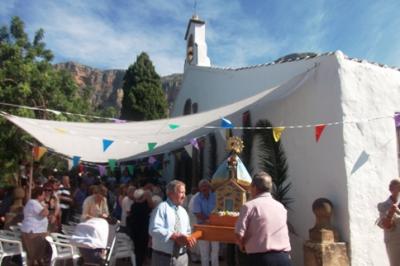 ELS VEÏNS DE LA VALL, DE XÀBIA, GATA I JESÚS POBRE FESTEJEN DIUMENGE 13 A LA VERGE DEL PÒPUL