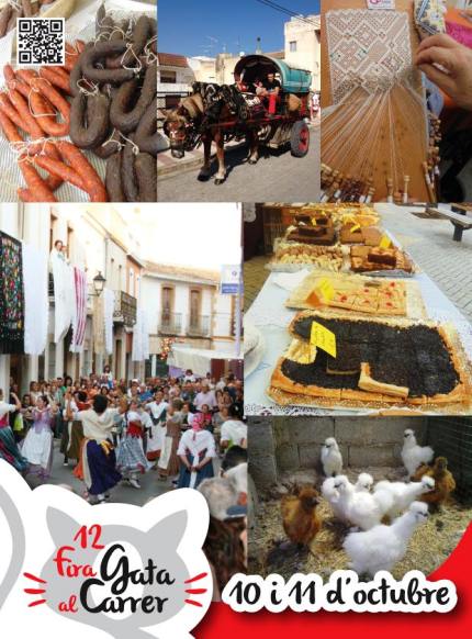 ARRIBEN ELS DOS DIES GRANS: XII FIRA GATA AL CARRER. Es presenta molt bon dia