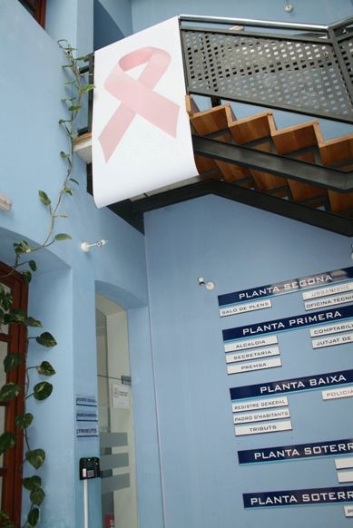 GATA: L'AJUNTAMENT DONA SUPORT A LA LLUITA CONTRA EL CÀNCER DE MAMA