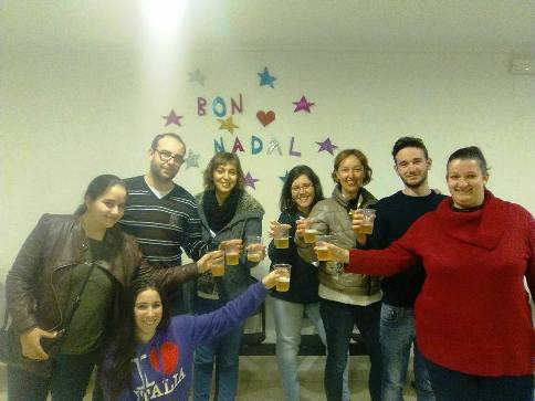 ELS MONITORS JÚNIORS DE GATA DESITGEN BON NADAL