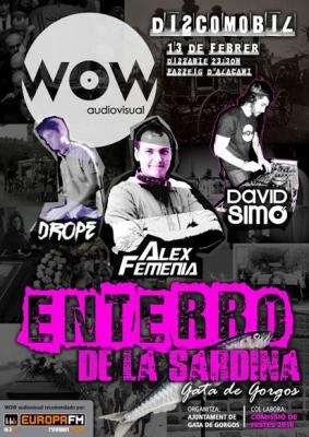 HUI DISSABTE 13, VESPRA DE SANT VALENTÍ, I SOTERRAMENT DE LA SARDINA