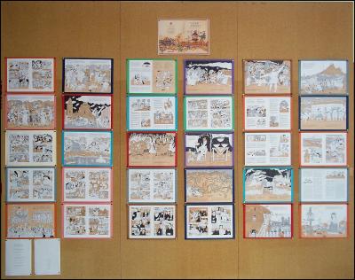 GATA: LA BIBLIOTECA EXPOSA UNA HISTÒRIA EN CÒMIC DE MIGUEL CALATAYUD