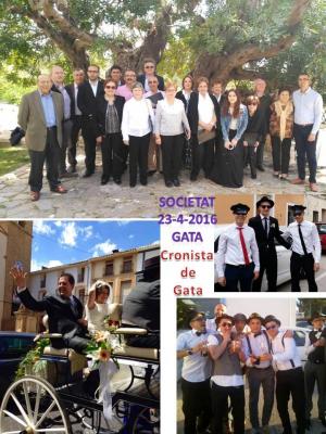MIRADES URBANES, DISSABTE 23 A GATA: BODA RELIGIOSA, BODA CIVILI LA FESTA DE SEBASTIÀ
