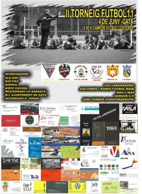 L'INFANTIL DEL GORGOS C.F., AMFITRIÓ DEL II TORNEIG DE FUTBOL 11 (dia 4 juny)