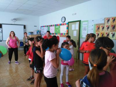 TALLER DE RESPIRACIÓ PER ALS ESCOLARS DE GATA