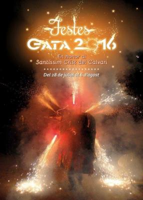 DEMÀ DIJOUS 28 COMENCEN LES FESTES PATRONALS 2016 A GATA
