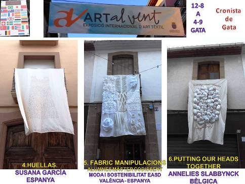 RECORREGUT PER ART AL VENT 2016, GATA: Obres de García, Alumnes EASD i Slabbynck (4-6)