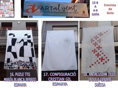 RECORREGUT PER LA MOSTRA ART AL VENT 2016. Mirades urbanes. 16-18: obres de Berrio, Gil i Gerber