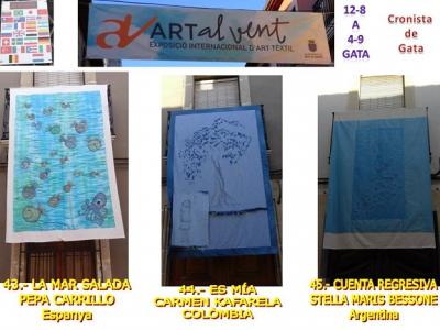 RECORREGUT PER ART AL VENT 2016: Obres de Carrillo, Kafarela i Bessone (43 a 45)