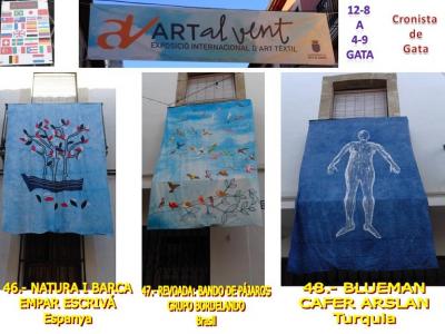 RECORREGUT PER ART AL VENT 2016: Obres de Escrivá, Grup Bordelando i Arslan (46 a 48)
