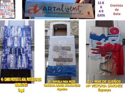 RECORREGUT PER ART AL VENT, GATA 2016: Obres de D'Alto, Scongamillo i Sánchez (49 a 51)