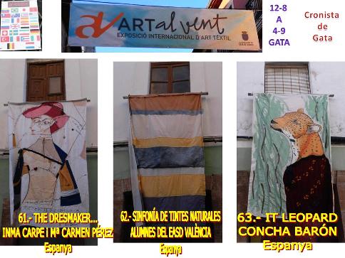 MIRADES URBANES: RECORREGUT PER ART AL VENT 2016 (Obres de Carpe-Pérez, alumnes EASD de València i Barón, 61 a 63)