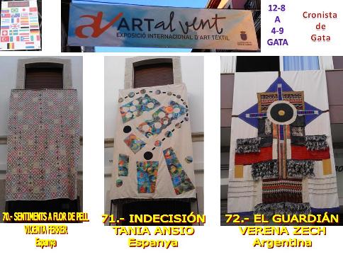 MIRADES URBANES: RECORREGUT PER ART AL VENT 2016 (Obres de Ferrer, Ansio i Zech, 70 a 72)