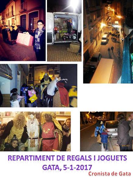 GATA, REIS 2017 (FITPCV): PER FIELS PAQUETS VAN ARRIBAR AL SEU DESTÍ(ho retraten els gaters)