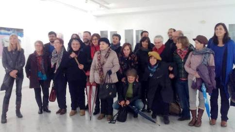 LESCOLA DE PLÀSTICA EXPERIMENTAL A.VIVES DE GATA EXPOSA DUES DIMENSIONS