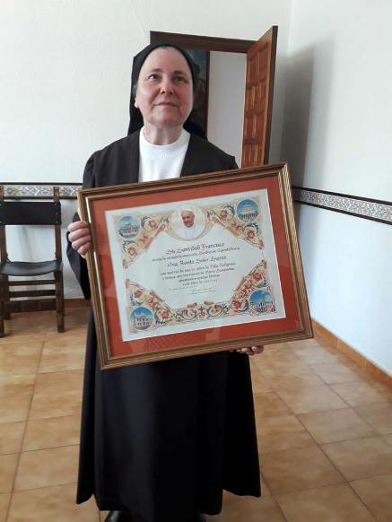 LA MONJA GATERA, SOR ROSITA SOLER SIGNES, CELEBRA LES BODES D'OR (1967-2017)