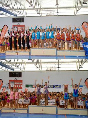 LA GIMNÀSTICA RÍTMICA DE GATA, DE NOU, AL PÒDIUM (3ª fase, a Pego)