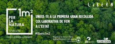 MEDI AMBIENT DE GATA PARTICIPA EN LA CAMPANYA ESTATAL: 1M2 PER LA NATURA