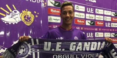 GATA, FUTBOL: EL DAVANTER GOLEJADOR DEL GORGOS DAVID MOLINES FITXA PER LA U.E. GANDIA (Preferent)