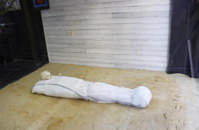 ALUMNES DE L'ESCOLA DE PLÀSTICA DE GATA EXPOSEN AL MOSTRACARRER DE DÉNIA