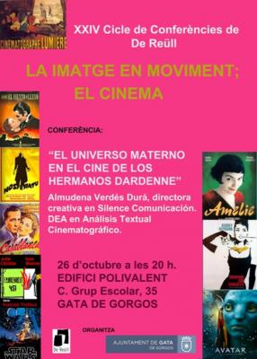 NOVA CONFERÈNCIA DEL GRUP DE REÜLL A GATA: DIJOUS 26, SOBRE EL CINEMA