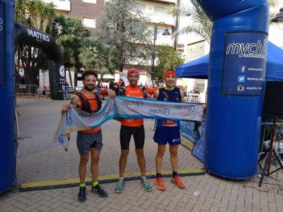 PEDRO MARTÍNEZ GONZÁLEZ GUANYA LA MARATÓ DE MUNTANYA DE GATA. LA MITJA, FRAN DE LA CRUZ JORDÁ
