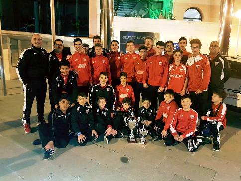 ELS EQUIPS ALEVÍ I CADET DEL GORGOS 2016-2017 RECULLEN LES SEUES COPES DE SUBCAMPIÓ I CAMPIÓ DEL GRUP 1 ALACANTÍ