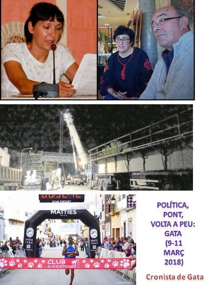 LA PREMSA HA PARLAT I PARLADE LA POLÍTICA LOCAL, DEL PONT I DE LA CARRERA