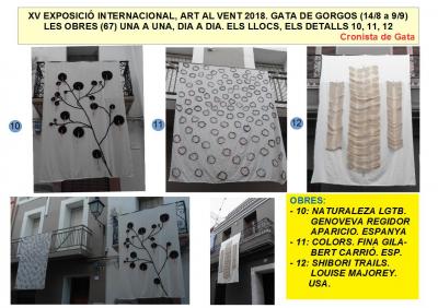 MIRADES URBANES: XV ART AL VENT GATA 18: OBRES, UNA A UNA (10 a 12)