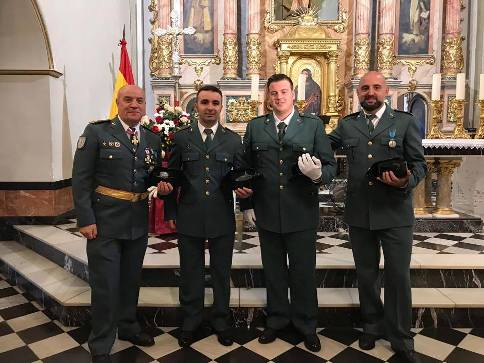 ELS AGENTS DE LA GUÀRDIA CIVIL DE GATA CELEBREN A LA SEUA PATRONA (131 anys del puesto al poble)